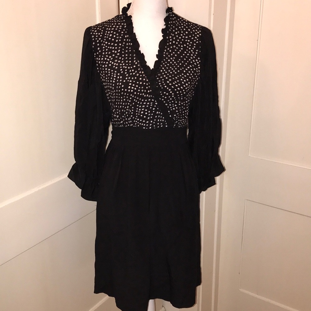 BCBG Puff Sleeve Dress